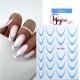 Easy Nail Art Stickers B586