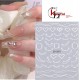 Easy Nail Art Sticker B593