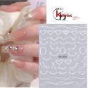 Easy Nail Art Sticker B593