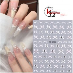 Easy Nail Art Sticker B595