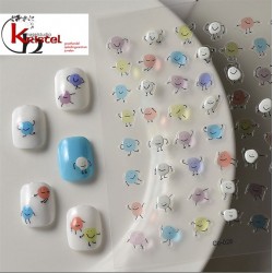 Easy Nail Art Sticker B598