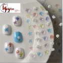 Easy Nail Art Sticker B598