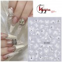 Easy Nail Art Sticker B600