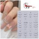 Easy Nail Art Sticker B602