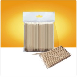 Houten orange sticks, 110 mm (100 stuks)