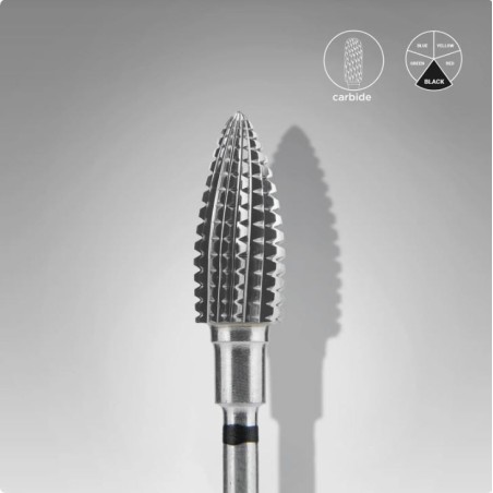 Hardmetalen freesbit Pine Cone Black Hard – Ø 6 mm, werkdeel 14 mm