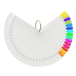Carre Clear Tips - Demo Ring 50pcs