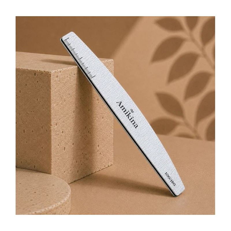 100/180 Premium Half Moon File 100/180 Pack (20pcs)