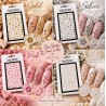 Nail Art Sticker White N054
