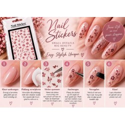 Nail Art Sticker Gold N055