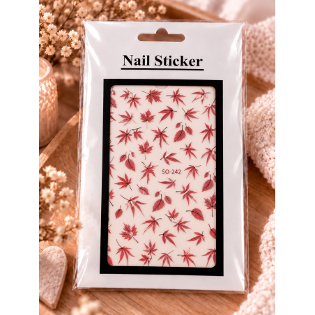 Nail Art Sticker Oranje P035