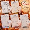 Easy Nail Art Sticker NAIL DECALS 003 WIT