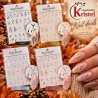 Easy Nail Art Sticker NAIL DECALS 003 WIT