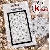 Easy Nail Art Sticker N047 Silver