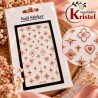 Easy Nail Art  Sticker N051 Rose Gold