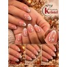 Easy Nail Art Sticker N029 White