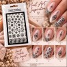 Easy Nail Art Sticker N058 Black