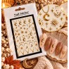 Easy Nail Art Sticker N044 Gold