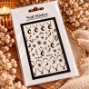 Easy Nail Art Sticker N045 Black