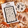 Easy Nail Art Sticker N045 Black