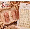 NAIL ART STICKER N002 Gold