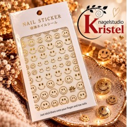 NAIL ART STICKER N002 Gold