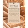 Easy Nail Art Sticker NAIL DECALS k485