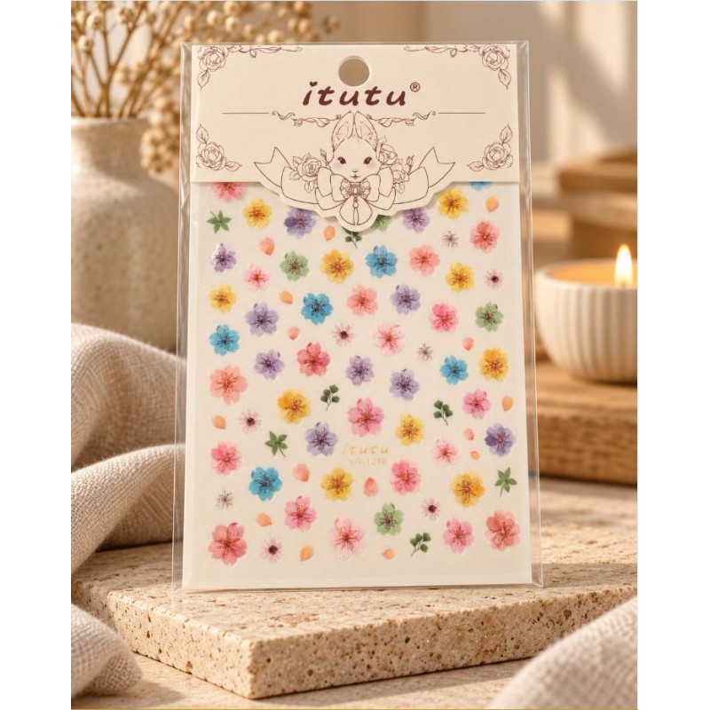 Easy Nail Art Sticker ITUTU 001