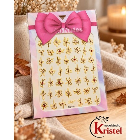 Easy Nail Art Sticker COCO NOTES B1229