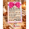 Easy Nail Art Sticker COCO NOTES  1231