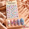 Easy Nail Art Sticker CoCo Notes B565