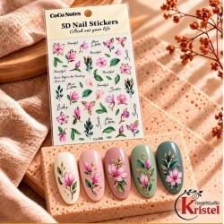 Easy Nail Art Sticker CoCo Notes B561