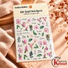Easy Nail Art Sticker CoCo Notes B561