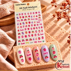 Easy Nail Art Sticker CoCo Notes B599
