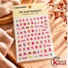 Easy Nail Art Sticker CoCo Notes B599
