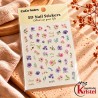 Easy Nail Art Sticker CoCo Notes B566