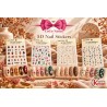 Easy Nail Art Sticker CoCo Notes B566