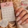 Easy Nail Art Sticker Mosr N026