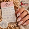 Easy Nail Art Sticker Mosr N028