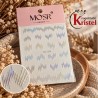 Easy Nail Art Sticker Mosr N028