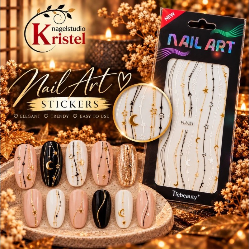 EASY STICKER Nailart FL3021