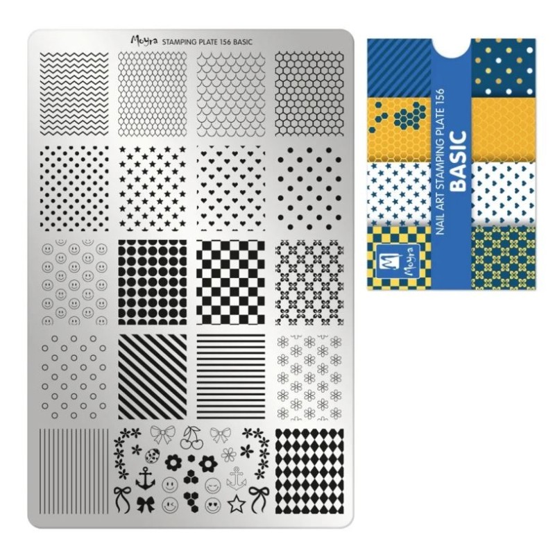 Moyra Stamping Plate 156 Basic