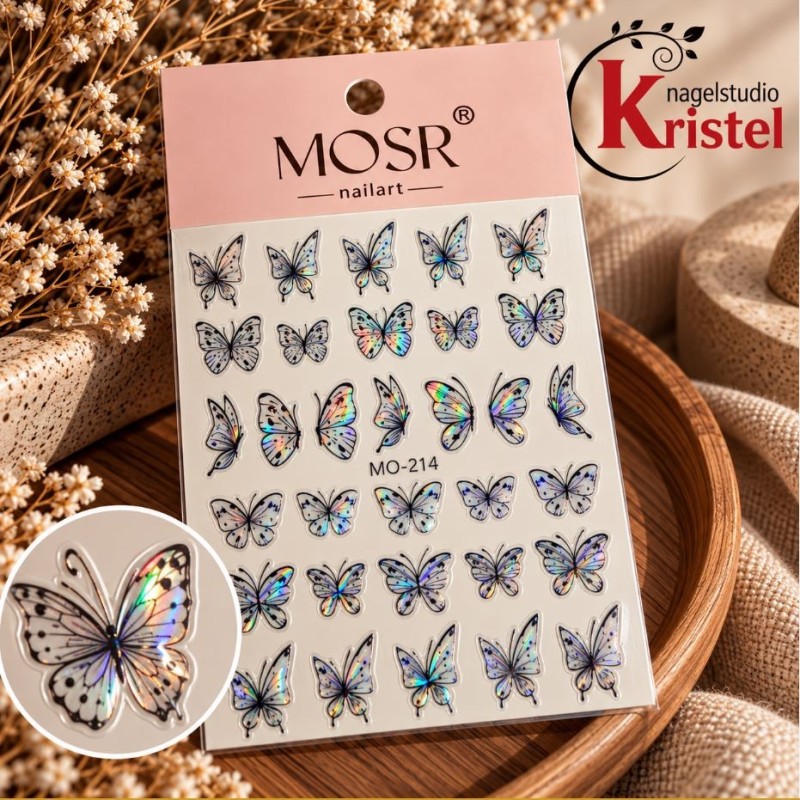 Easy Nail Art Sticker MOSR N076