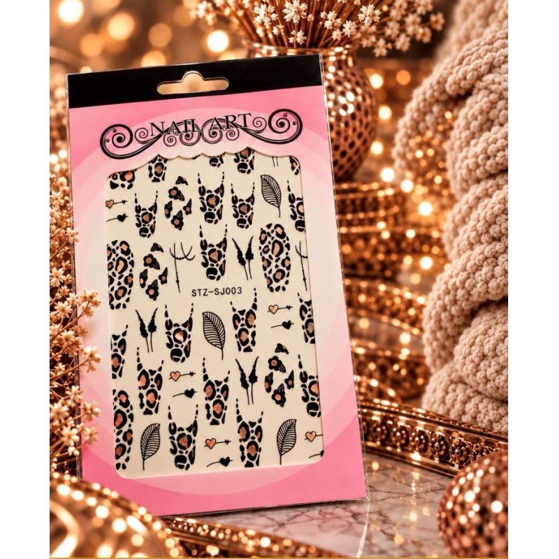 EASY STICKER Nail Art k835