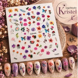 Easy Nail Art Sticker Bai Mei Shi k548