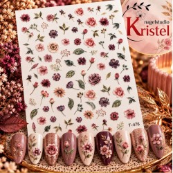 Easy Nail Art Sticker Bai Mei Shi k549