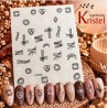 Easy Nail Art Sticker Bai Mei Shi k322