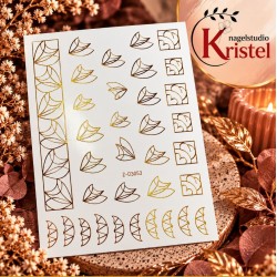 Easy Nail Art Sticker Bai Mei Shi k323