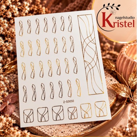Easy Nail Art Sticker Bai Mei Shi k325