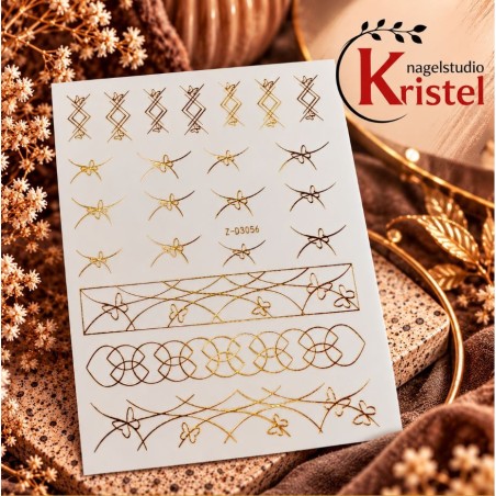 Easy Nail Art Sticker Bai Mei Shi k326